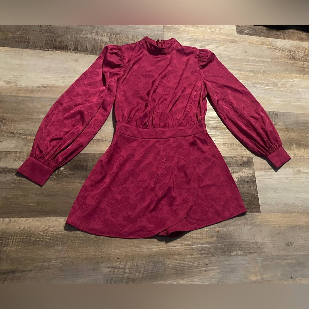 Flying Tomato Vibrant Pink romper Dress